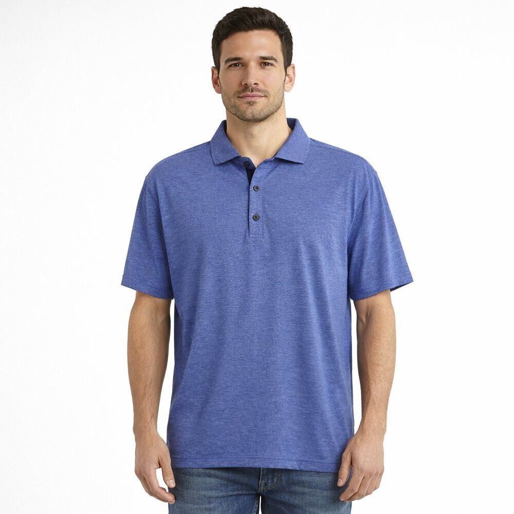 Lululemon Evolution Polo Heathered Blue